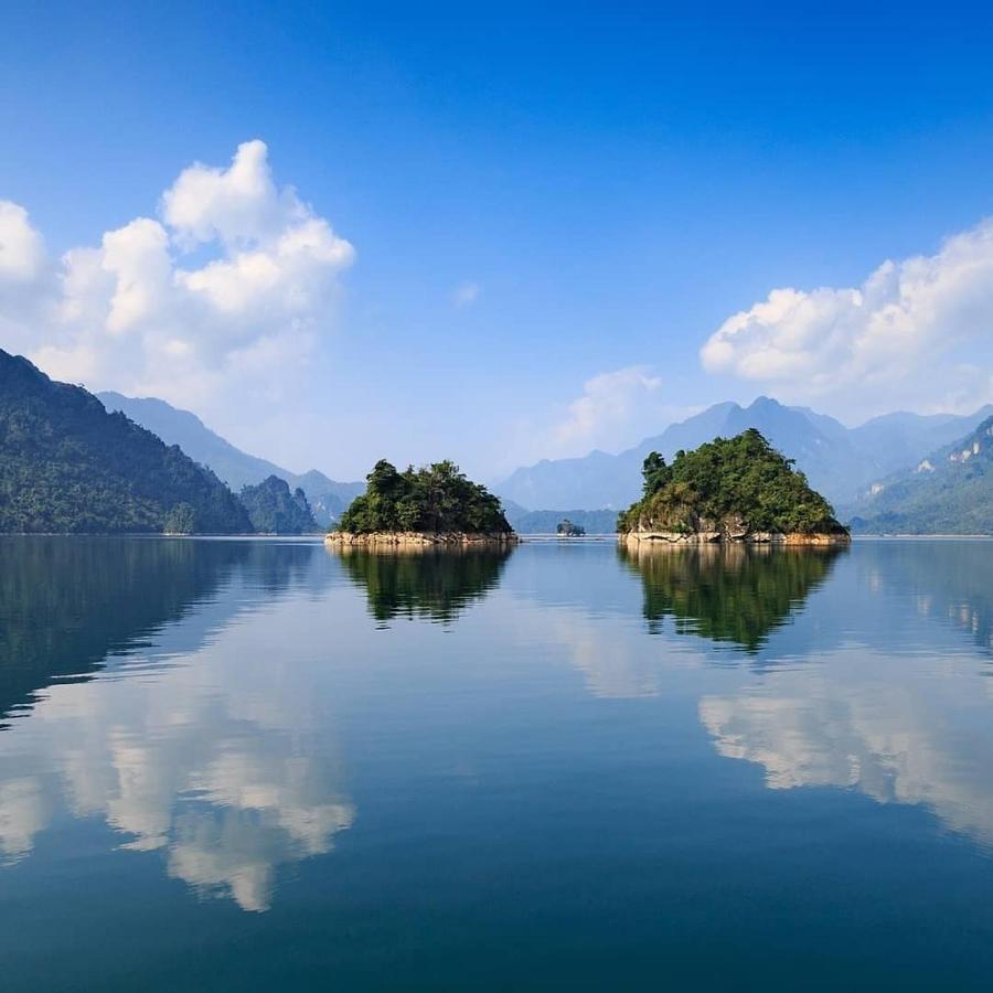 Hotel Ba Be Lakeside Bungalow Coc Pouc Exterior foto