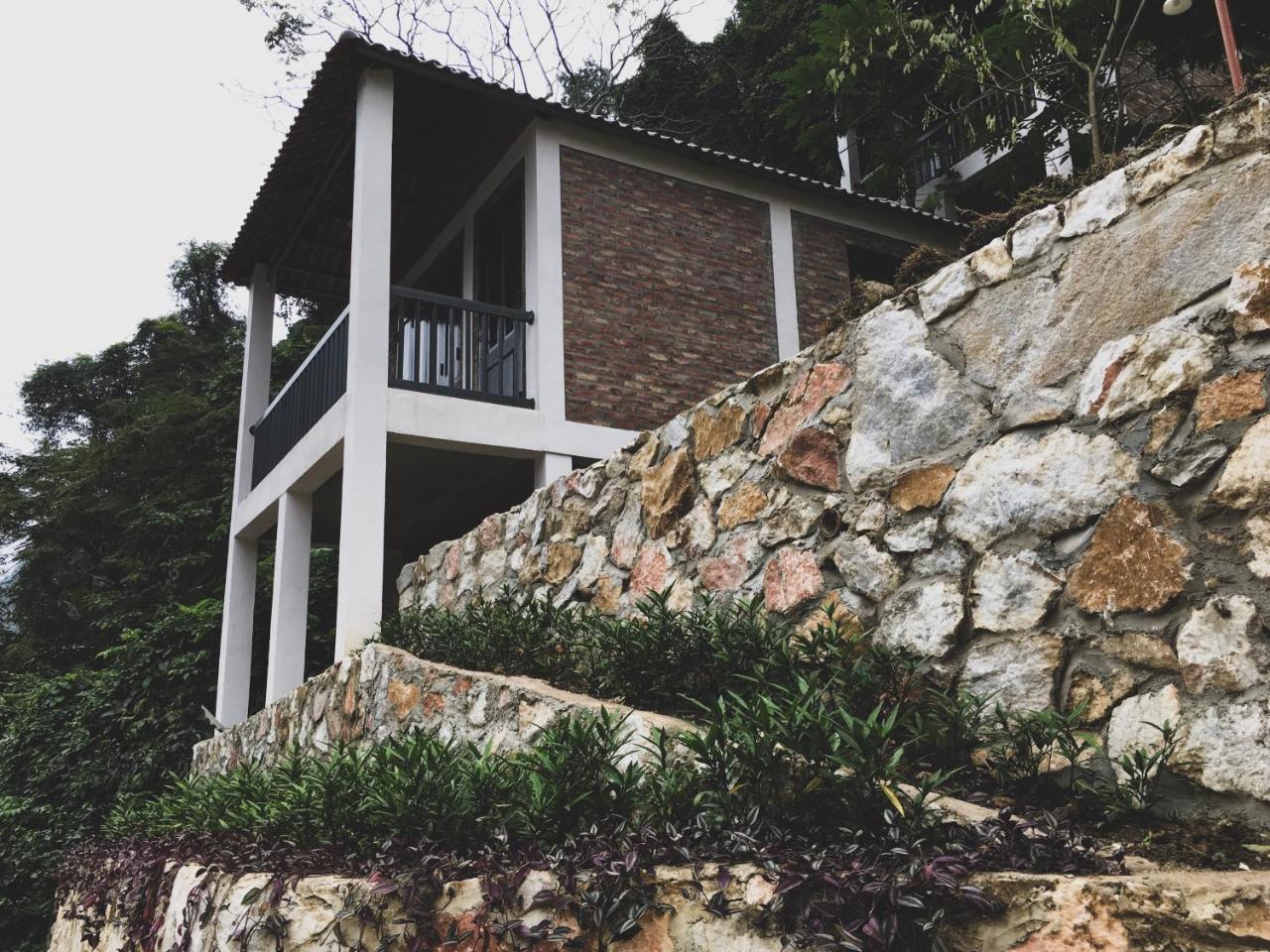 Hotel Ba Be Lakeside Bungalow Coc Pouc Exterior foto