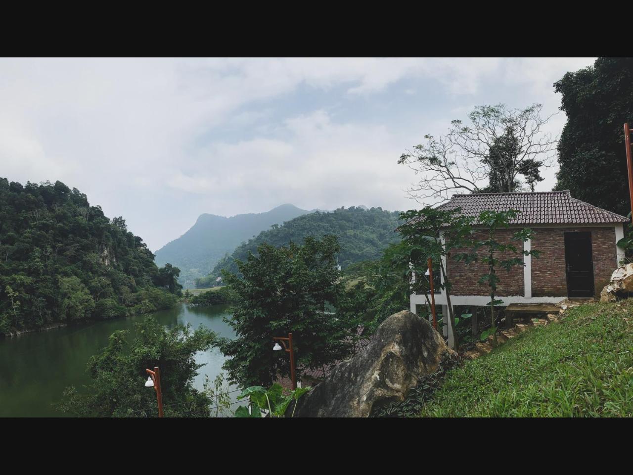 Hotel Ba Be Lakeside Bungalow Coc Pouc Exterior foto